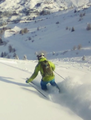 Freeride in Valmeinier